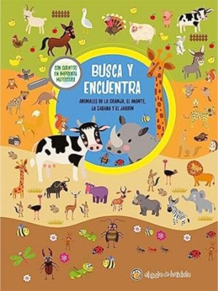 BUSCA Y ENCUENTRA ANIMALES DE LA GRANJA