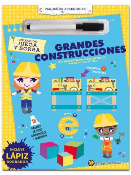 GRANDES CONSTRUCCIONES -JUEGA Y BORRA-