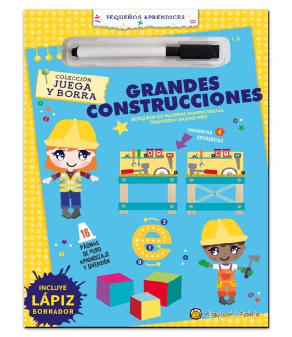 GRANDES CONSTRUCCIONES -JUEGA Y BORRA-