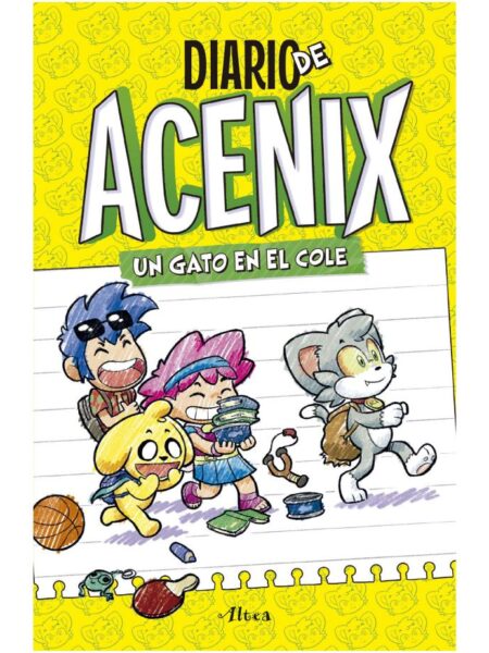 DIARIO DE ACENIX 1 -UN GATO EN EL COLE-