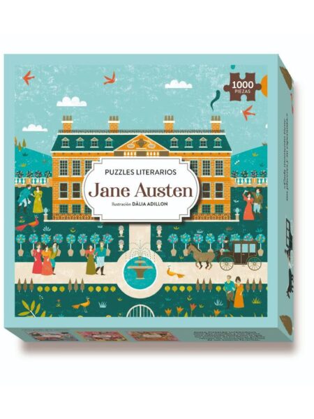 PUZZLE LITERARIO JANE AUSTEN 1000 PCS -NUEVA EDICIÓN-