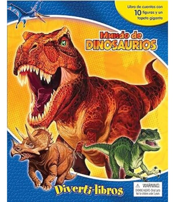 DIVERTILIBROS MUNDO DE DINOSAURIOS