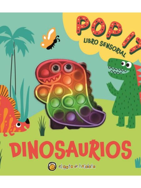 POP IT LIBRO SENSORIAL DINOSAURIOS