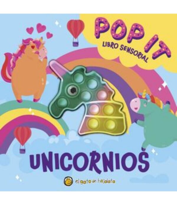 POP IT LIBRO SENSORIAL  UNICORNIOS