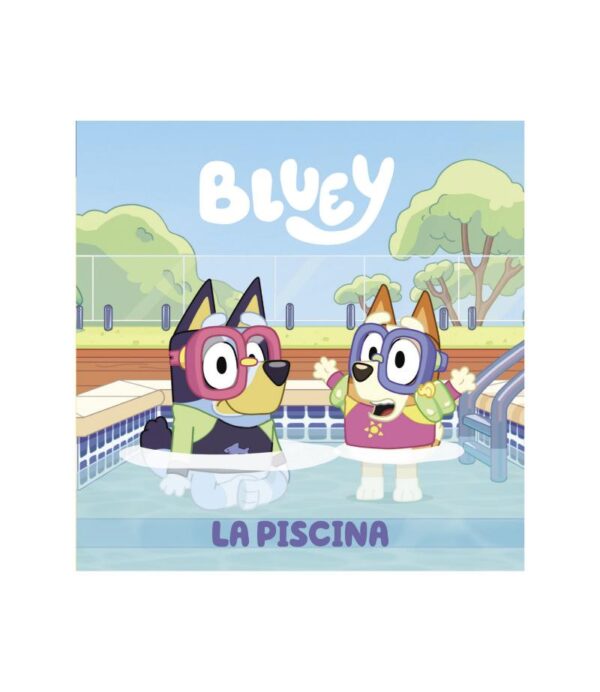 BLUEY CUENTO. LA PISCINA