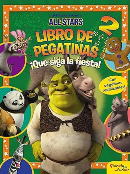 ALL STARS LIBRO DE PEGATINAS 2 -QUE SIGA LA FIESTA-