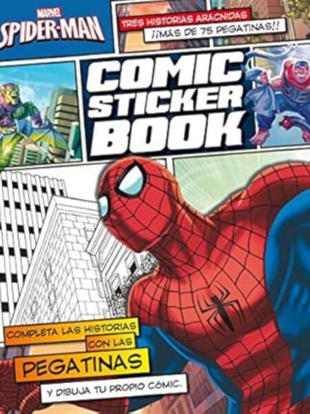 SPIDERMAN -COMIC STICKER BOOK-
