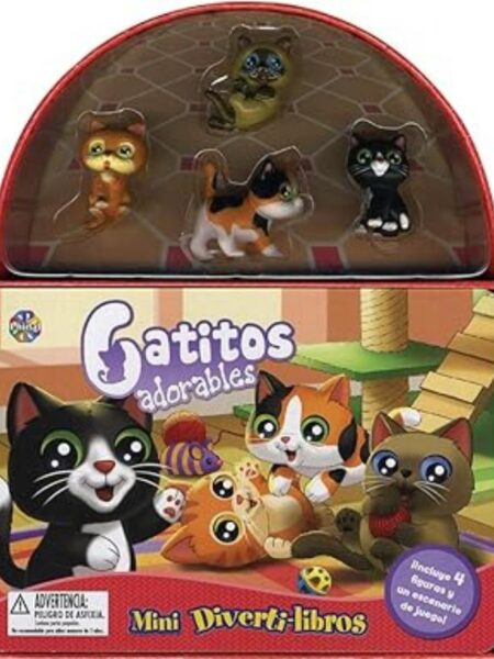 MINI DIVERTILIBROS -GATITOS ADORABLES-