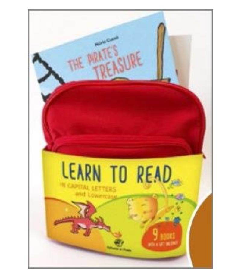 MOCHILA LEARN TO READ 9 TITULOS