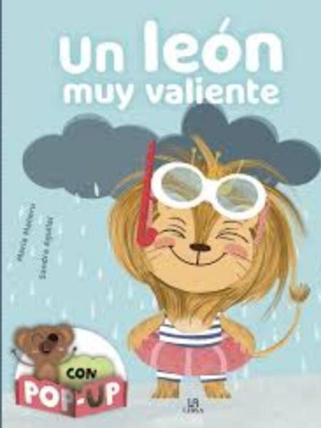UN LEÓN ,UY VALIENTE POP UP