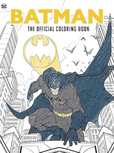 BATMAN, THE OFFICIAL COLORING BOOK