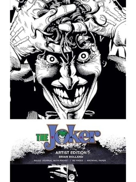 JOKER HARDCOVER RULED JOURNAL, THE:  ARTIST EDITION