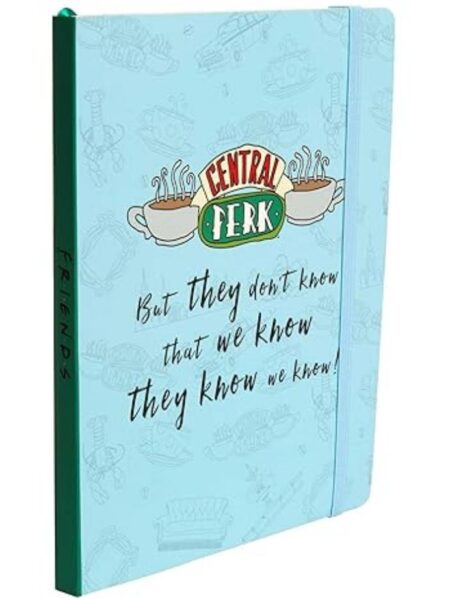 FRIENDS, CENTRAL PERK SOFTCOVER NOTEBOOK