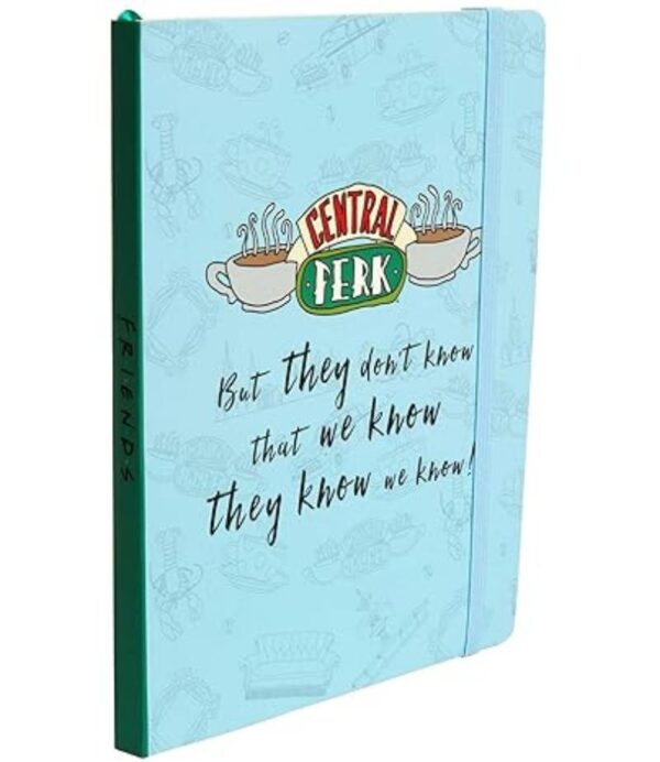 FRIENDS, CENTRAL PERK SOFTCOVER NOTEBOOK