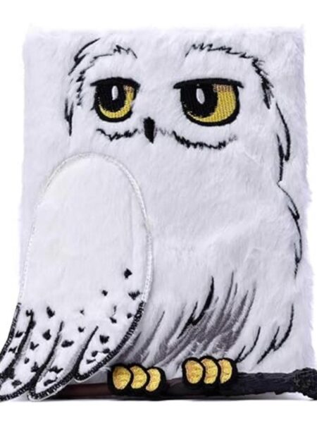 HARRY POTTER, HEDWIG PLUSH JOURNAL