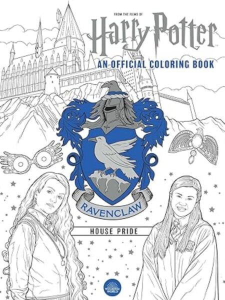 HARRY POTTER, RAVENCLAW HOUSE PRIDE, COLORING BOOK