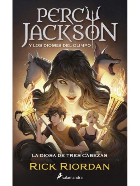 PERCY JACKSON Y LOS DIOSES DEL OLIMPO 7 LA DIOSA DE TRES CABEZAS