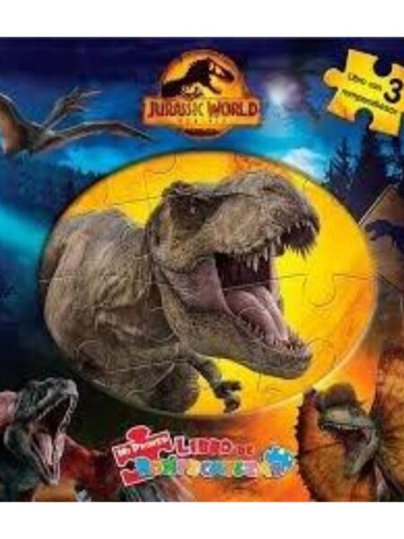 JURASSIC WORLD -MI PRIMER LIBRO DE ROMPECABEZA-