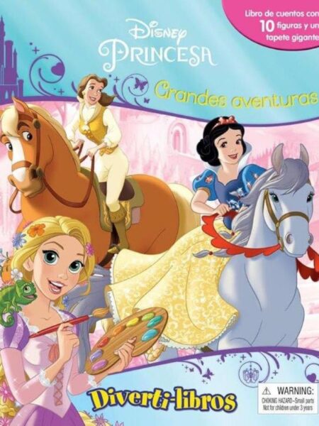 GRANDES AVENTURAS PRINCESAS -DIVERTILIBROS-