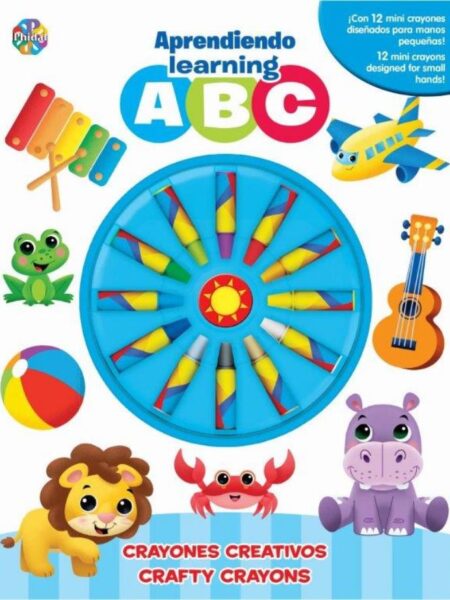 APRENDIENDO ABC -CRAYONES CREATIVOS- BILINGUE