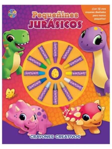 PEQUEÑINES JURÁSICOS -CRAYONES CREATIVOS-