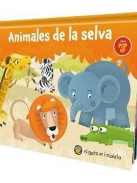 ANIMALES DE LA SELVA POP UP