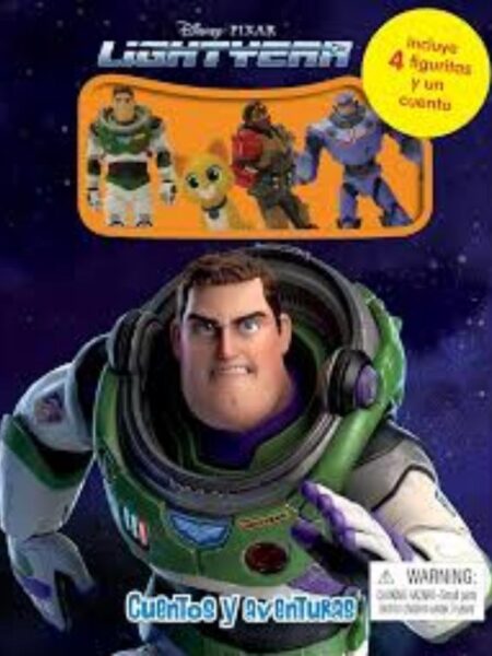 LIGHTYEAR CUENTOS Y EVNTURAS -INCLUYE JUGUETE-