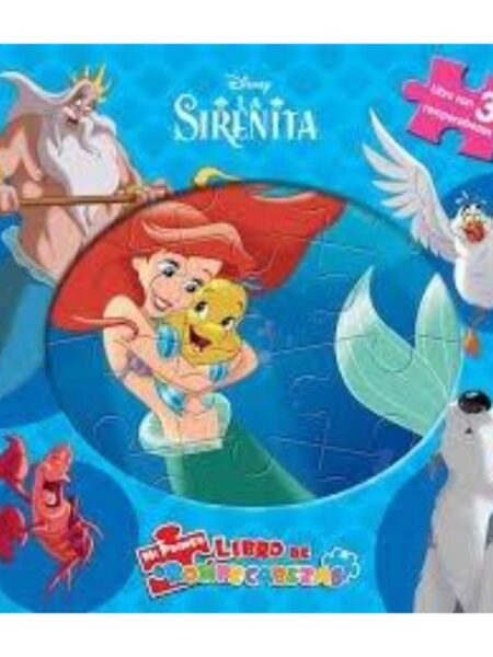 SIRENITA, LA -MI PRIMER LIBRO DE ROMPECABEZAS-