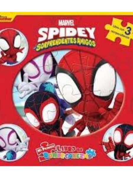 SPIDEY -MI PRIMER LIBRO DE ROMPECABEZAS-