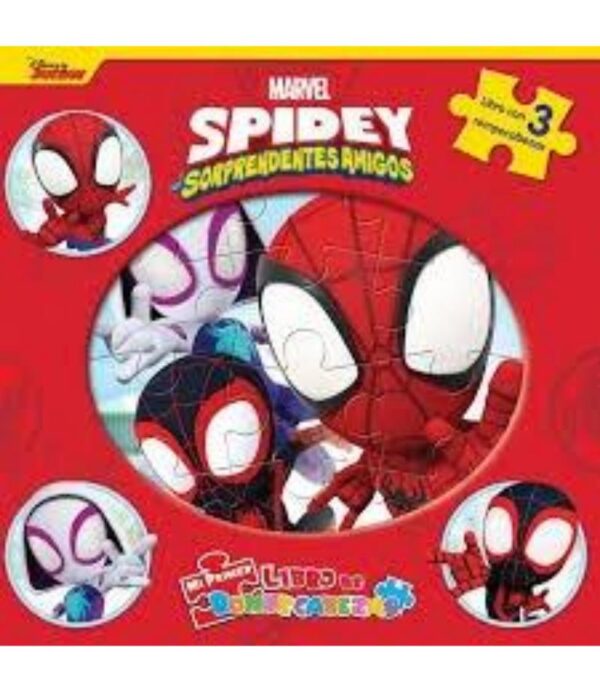 SPIDEY -MI PRIMER LIBRO DE ROMPECABEZAS-