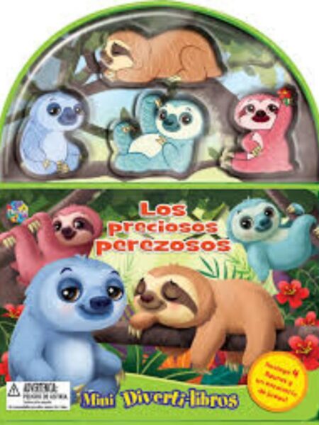 PRECIOSOS PEREZOSOS MINI DIVERTI-LIBROS