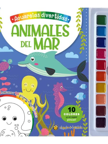 ANIMALES DEL MAR -ACUARELAS DIVERTIDAS-