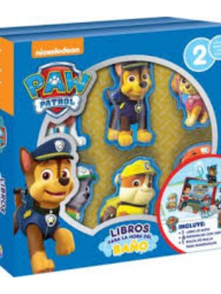 PAW PATROL -LIBRO PARA LA HORA DEL BAÑO-