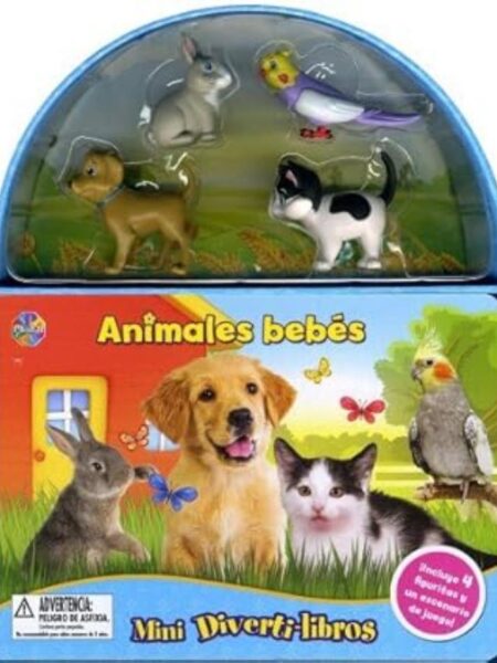 MINI DIVERTILIBROS -ANIMALES BEBÉS-