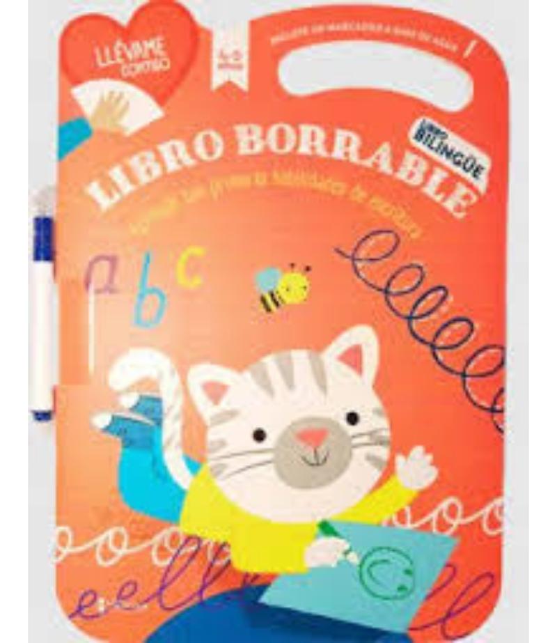 LIBRO BORRABLE APRENDE TUS PRIMERAS HABILIDADES DE ESCRITURA