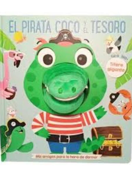 PIRATA COCO Y TESORO CON TÍTERE GIGANTE