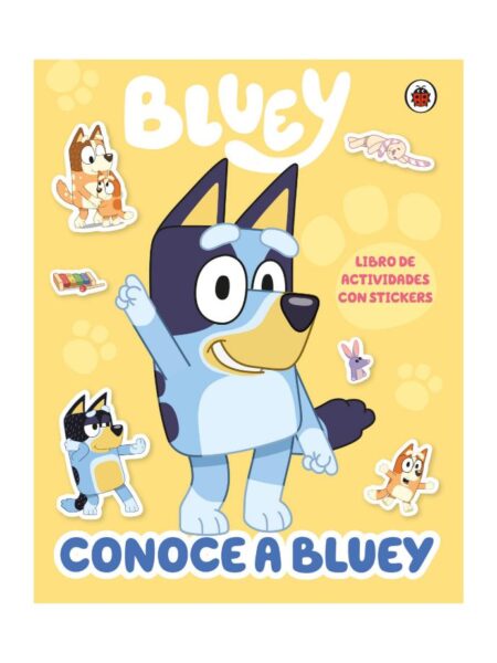 BLUEY -CONOCE A BLUEY- LIBRO DE ACTIVIDADES