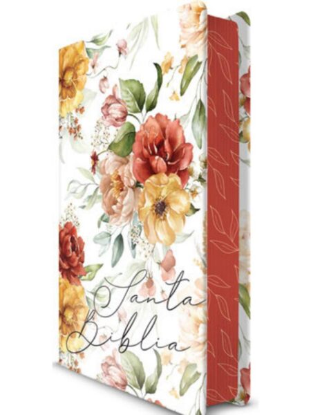 SANTA BIBLIA RVR 1960 FLORES ROSADAS