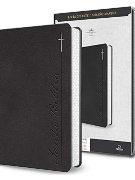 BIBLIA RVR 1960 SÍMIL PIEL GRIS