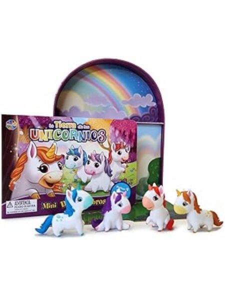 MINI DIVERTILIBROS -LA TIERRA DE UNICORNIOS-