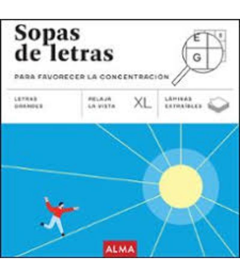 SOPAS DE LETRAS PARA FAVORECER LA CONCENTRACIÓN XL