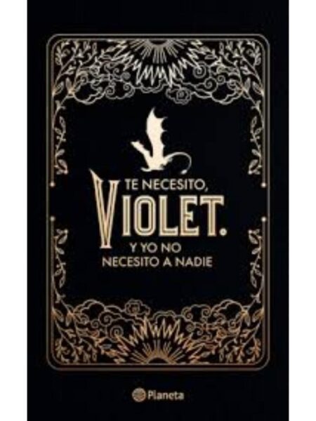 TE NECESITO VIOLET Y YO NO NECESITO A NADIE