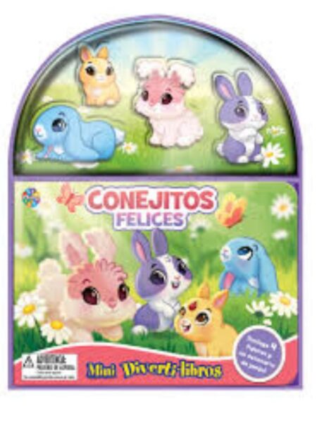 MINI DIVERTILIBROS -CONEJITOS FELICES-