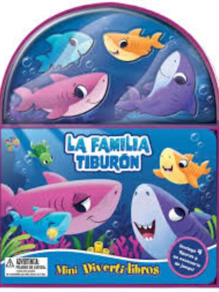 MINI DIVERTILIBROS -FAMILIA TIBURÓN-