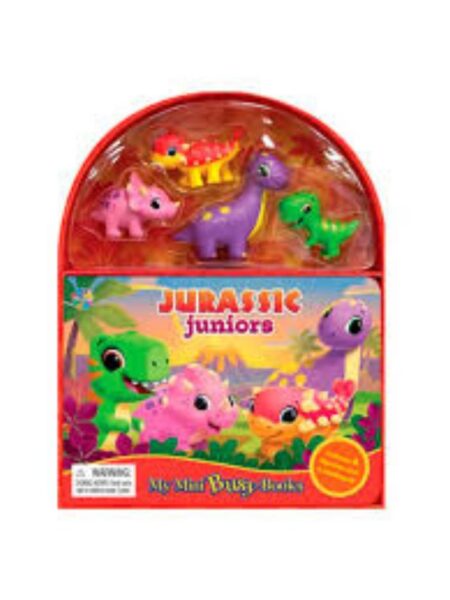 MINI DIVERTILIBROS -PEQUEÑINES JURÁSICOS-