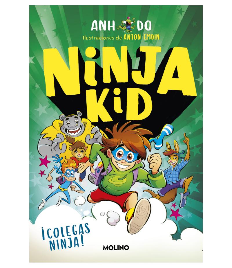 NINJA KID 14 -COLEGAS NINJA- TAPA DURA