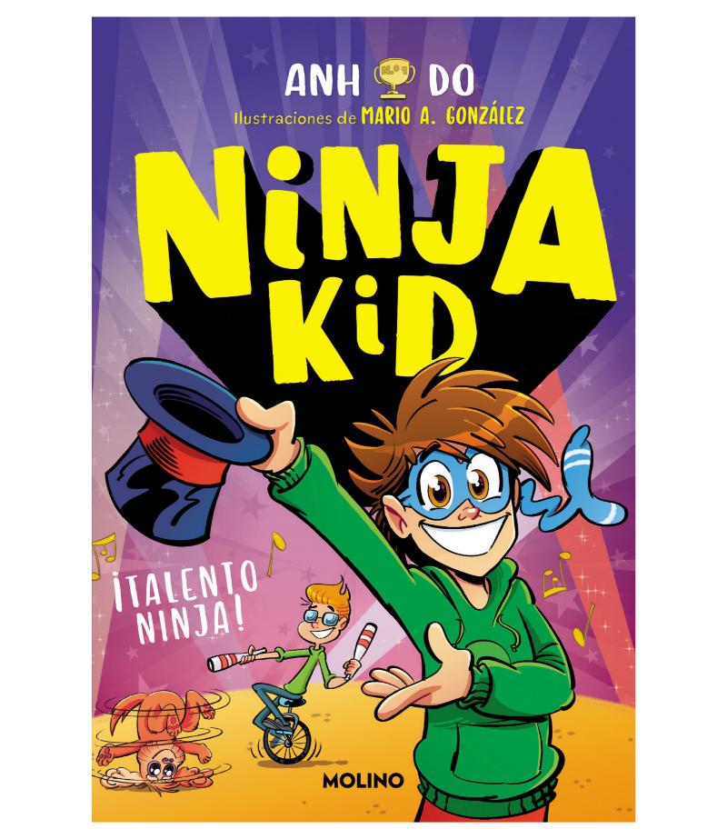 NINJA KID 15 -TALENTO NINJA- TAPA DURA