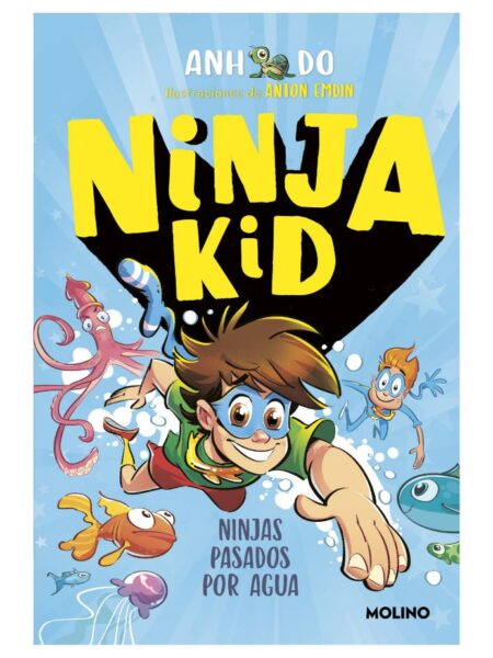 NINJA KID 9 -NINJAS PASADOS POR AGUA- TAPA DURA