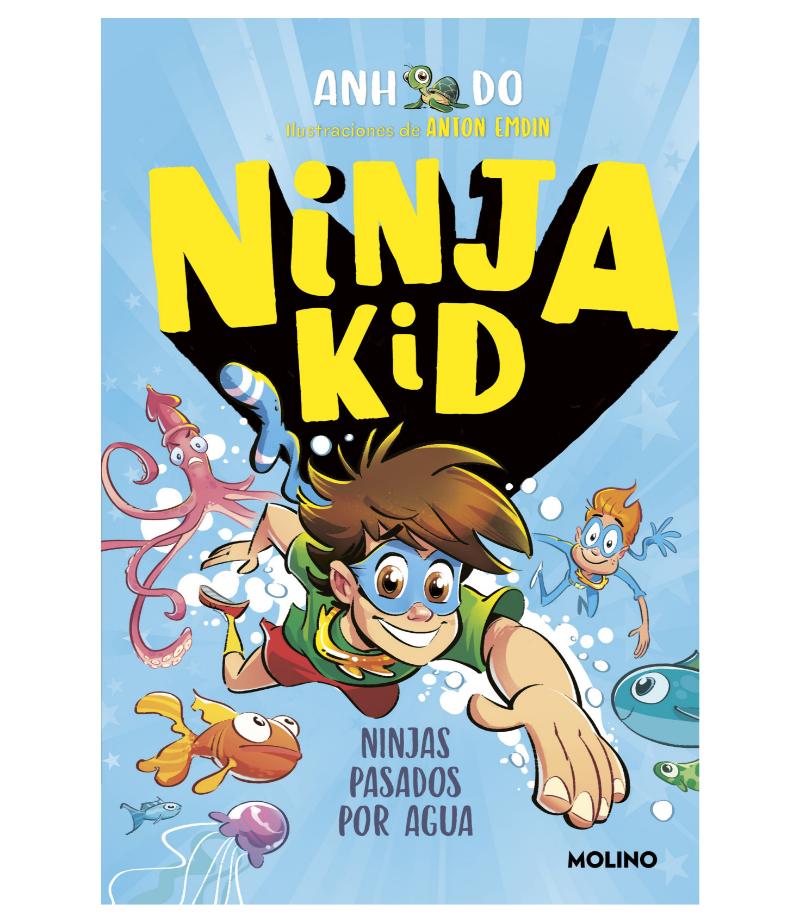 NINJA KID 9 -NINJAS PASADOS POR AGUA- TAPA DURA