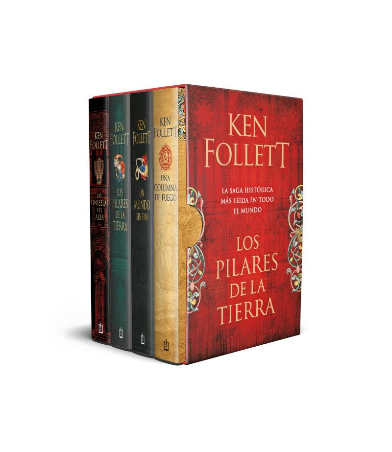 ESTUCHE SAGA LOS PILARES DE LA TIERRA